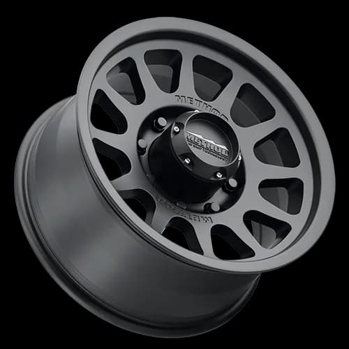 Aluminum Wheels 17x8.5 Bead Grip MR703 Bolt Pattern 8 On 170 Offset 0 Lip Size 1.18 Matte Black MB Method