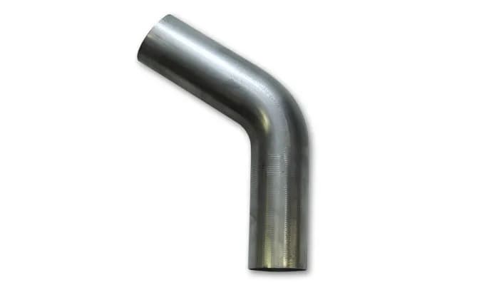 60 Degree Stainless Steel Bend; 2 in. Tube OD; 2 in. Centerline Radius; 6 in. Leg Length From Tangent;