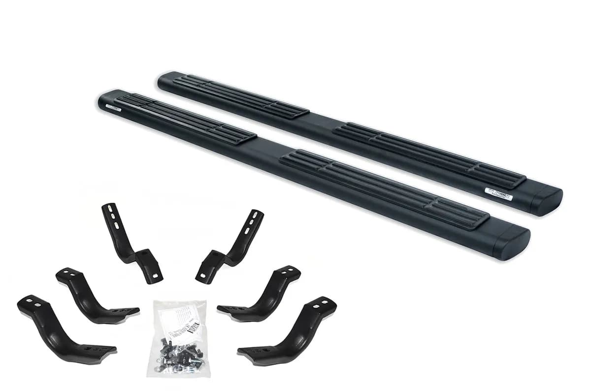 Go Rhino 686404987PS - 6 OE Xtreme SideSteps With Mounting Bracket Kit - Polished Stainless Steel