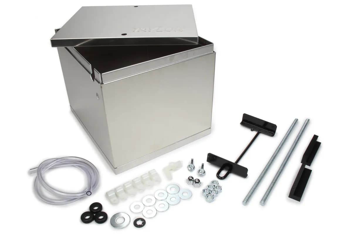 Taylor Cable Battery Box Aluminum Nhra Optima Battery