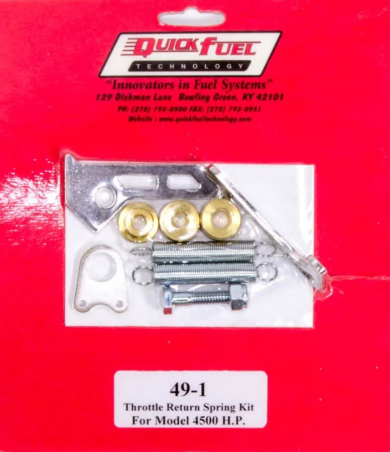 Throttle Return Spring Kit For Model 4500 H.p.