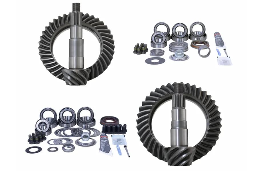 Jeep Wrangler TJ and Grand Cherokee Dana 35 Rear 4.88 Ratio Koyo Bearing Gear Package Revolution Gear