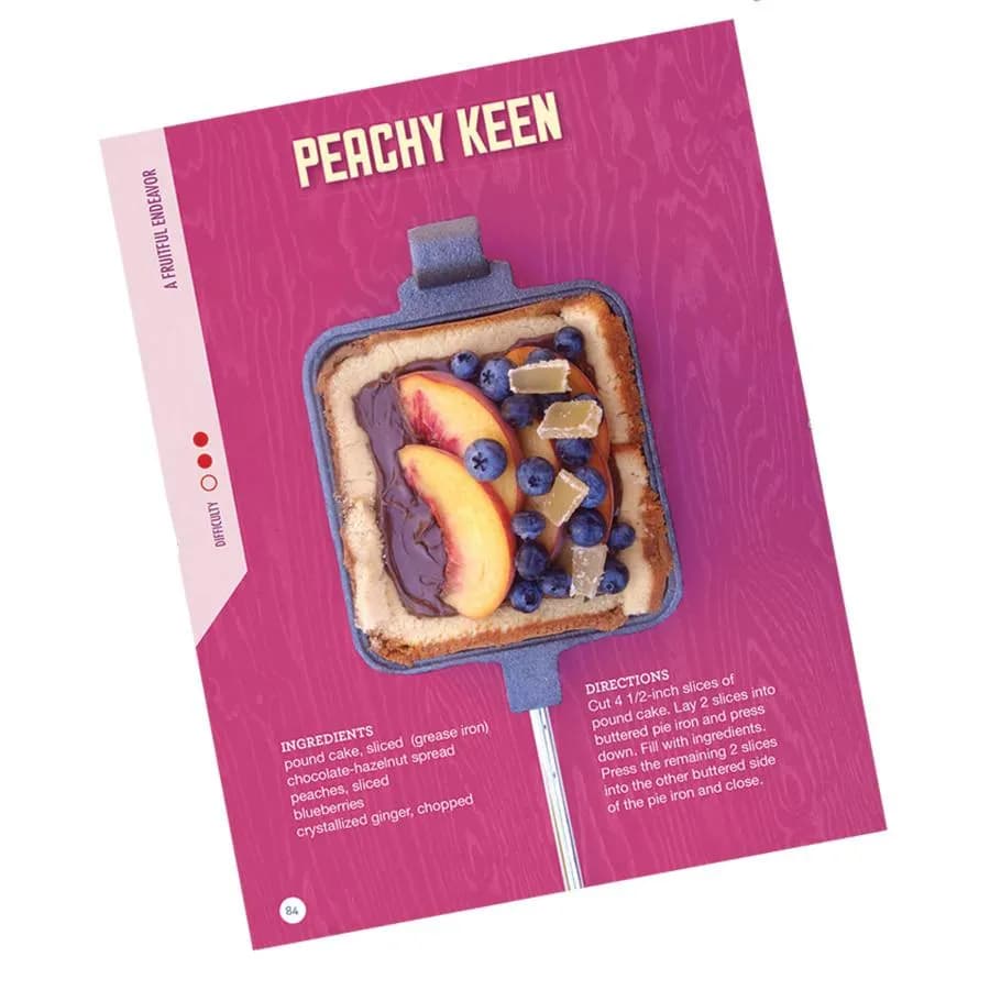 Pudgie Revolution! Pie Iron Cookin' For Food-Lovin' Campers Book, Rome Industries #2009