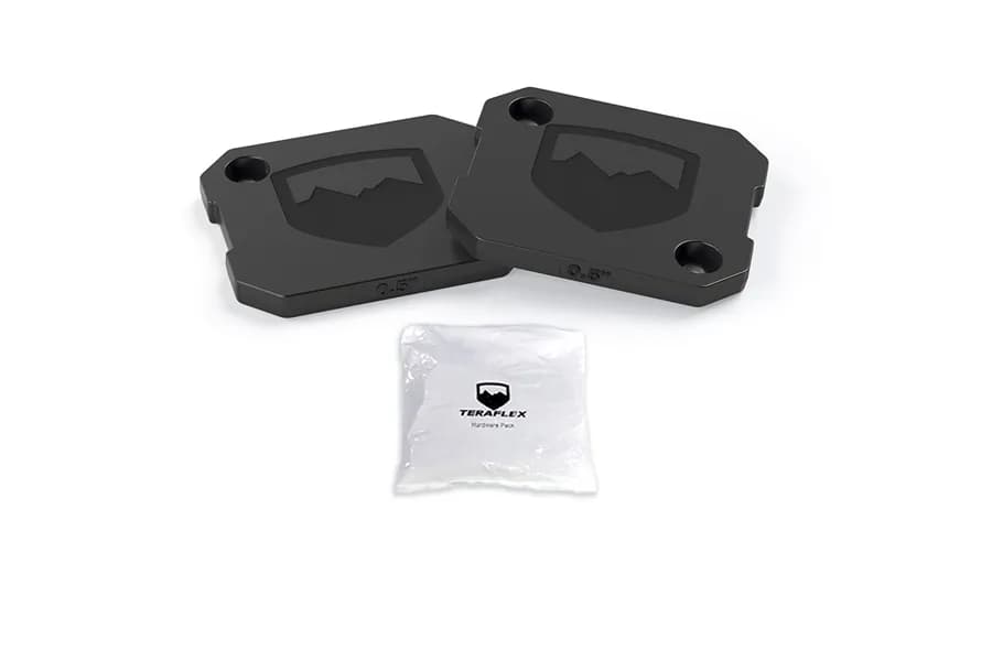 Teraflex 0.5in Rear Lower Bump Stop Strike Pad Shim Kit - JT