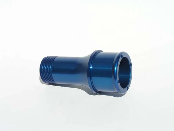 Fitting, Inlet 1" NPT to 1.75" Hose, Extra long
