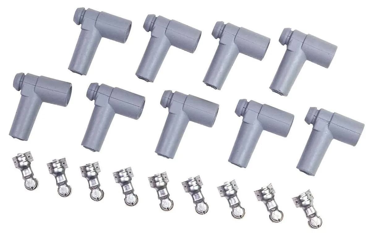 Distributor Boot & Terminal Kit 90 Deg HEI Gray
