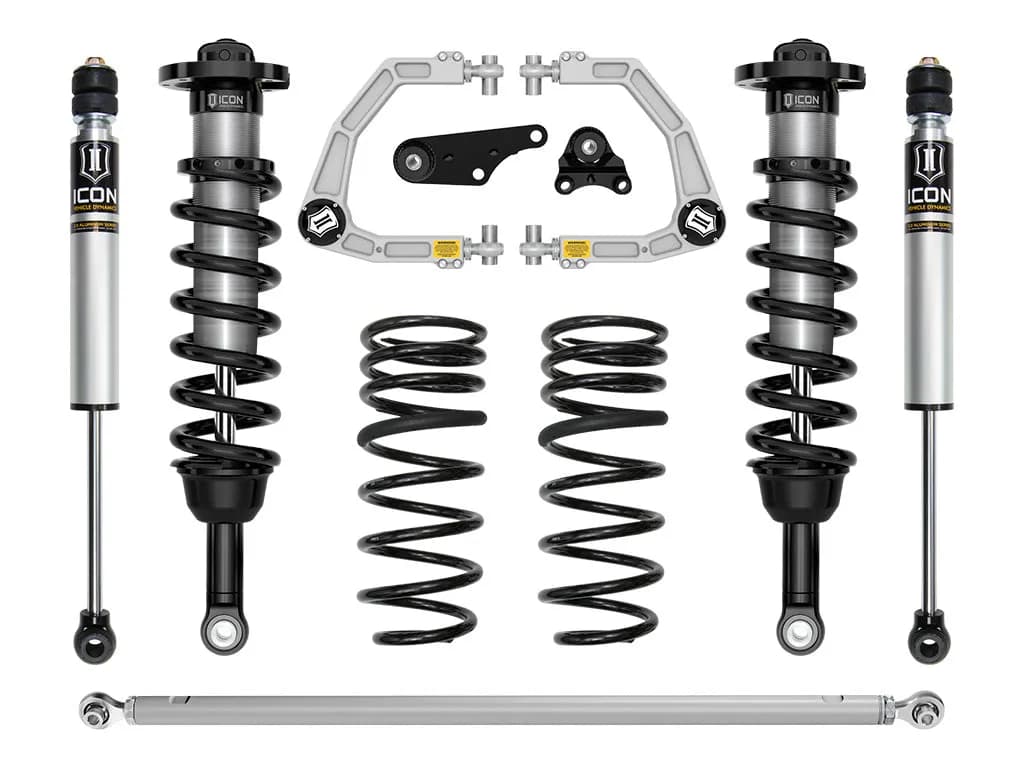 ICON 2024-2026 Toyota Land Cruiser 250 Series, 1.25-3" Lift, Stage 3 Suspension System, Billet