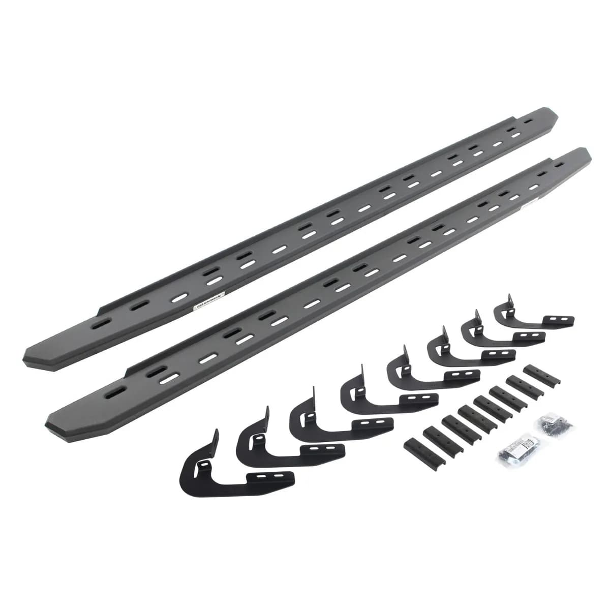 Go Rhino 69604787SPC - RB30 Slim Line Running Boards with Mounting Bracket Kit - Textured Black