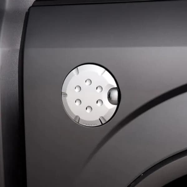 0719 Wrangler JK 2dr Chrome Fuel Door Cover