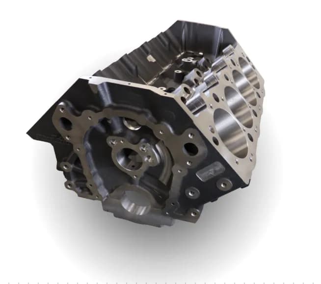 BluePrint Engines GM Big Block Compatible Bare Block – 10.200 Deck x 4.500 Bore, 2-Piece Seal, SIAM, Ductile Cast Main Caps