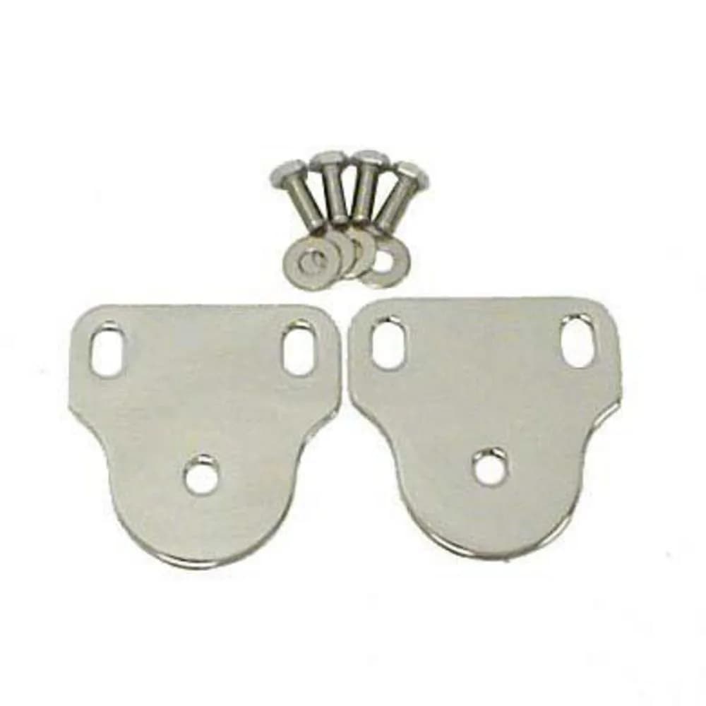 Inside Windshield Brackets - Stainless Steel (76-95 Jeep CJ / Wrangler YJ)
