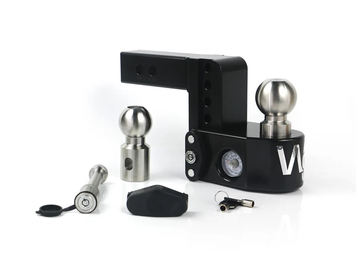 Cerakote 4in Drop Hitch With 2in Shank (10k/12.5k Gross Tongue Weight Rating) With Ws05