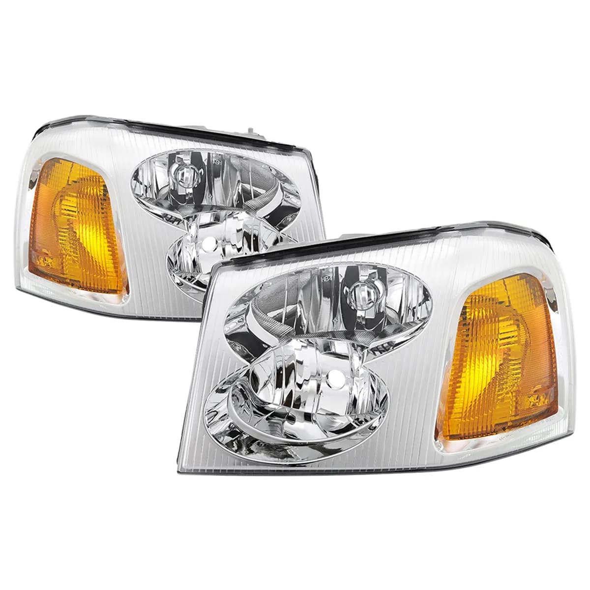 0209 Envoy/0206 Envoy Xl/0405 Envoy Xuv OEM Style Headlights Chrome