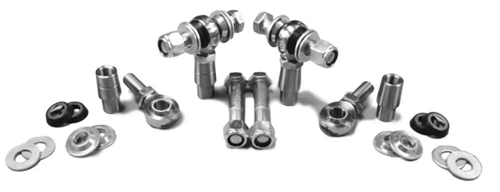 Steinjäger Heims, Nuts, Bungs, Spacers and Seals Rod End Kits 3/4-16 RH and LH Steel Housing, PTFE Race Fits 1.500 x 0.120 Tubing 4 Rod Ends