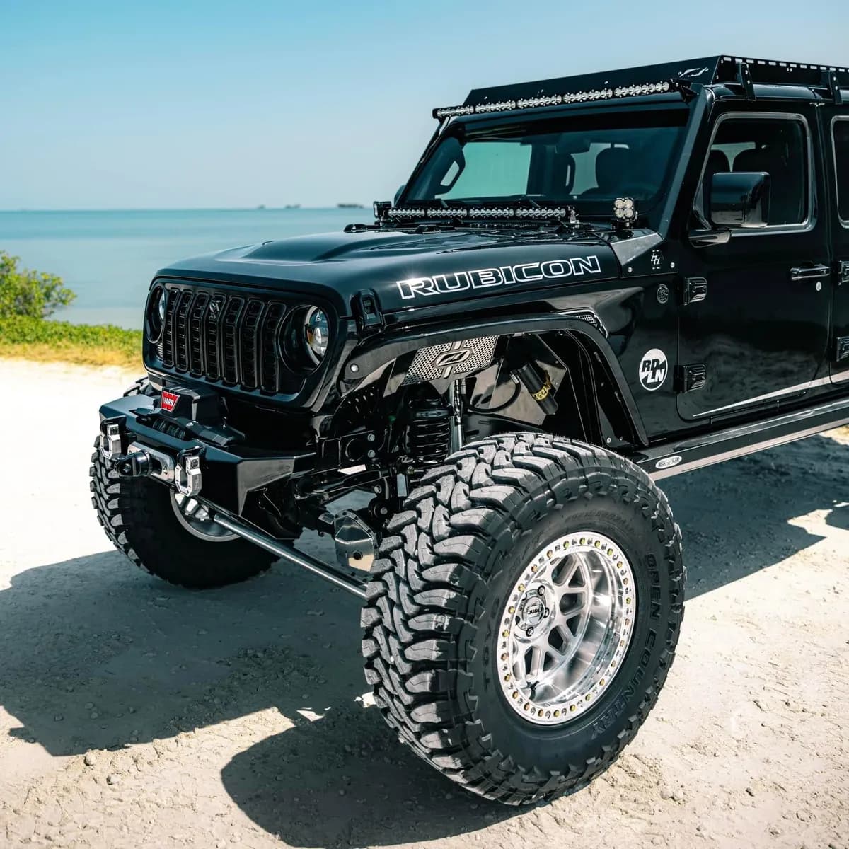 Front Inner Fenders Aluminum for Jeep JL / JLU / JT Gladiator