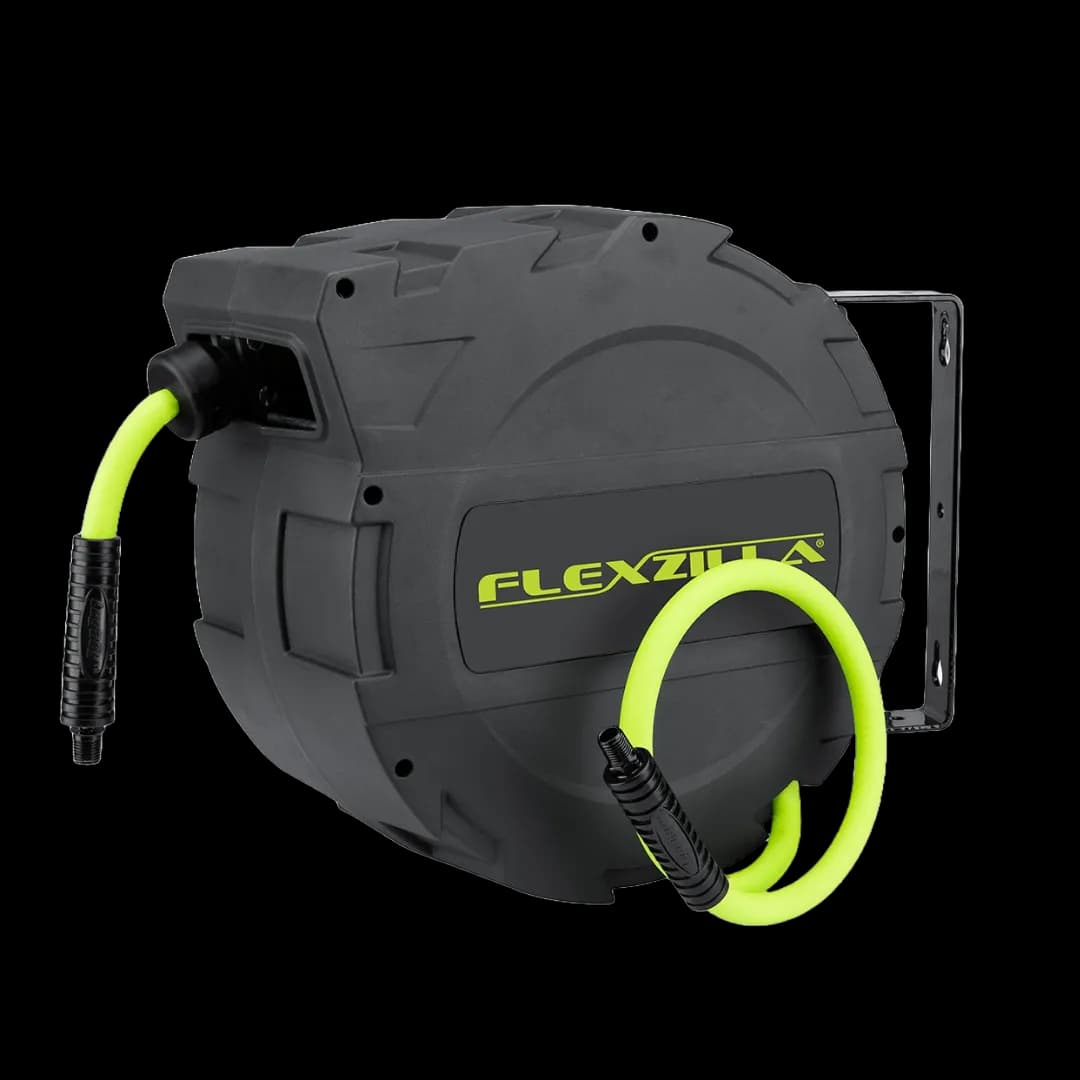 fz Enclosed Plastic Retractable Air Hose Reel 3/8in 30ft