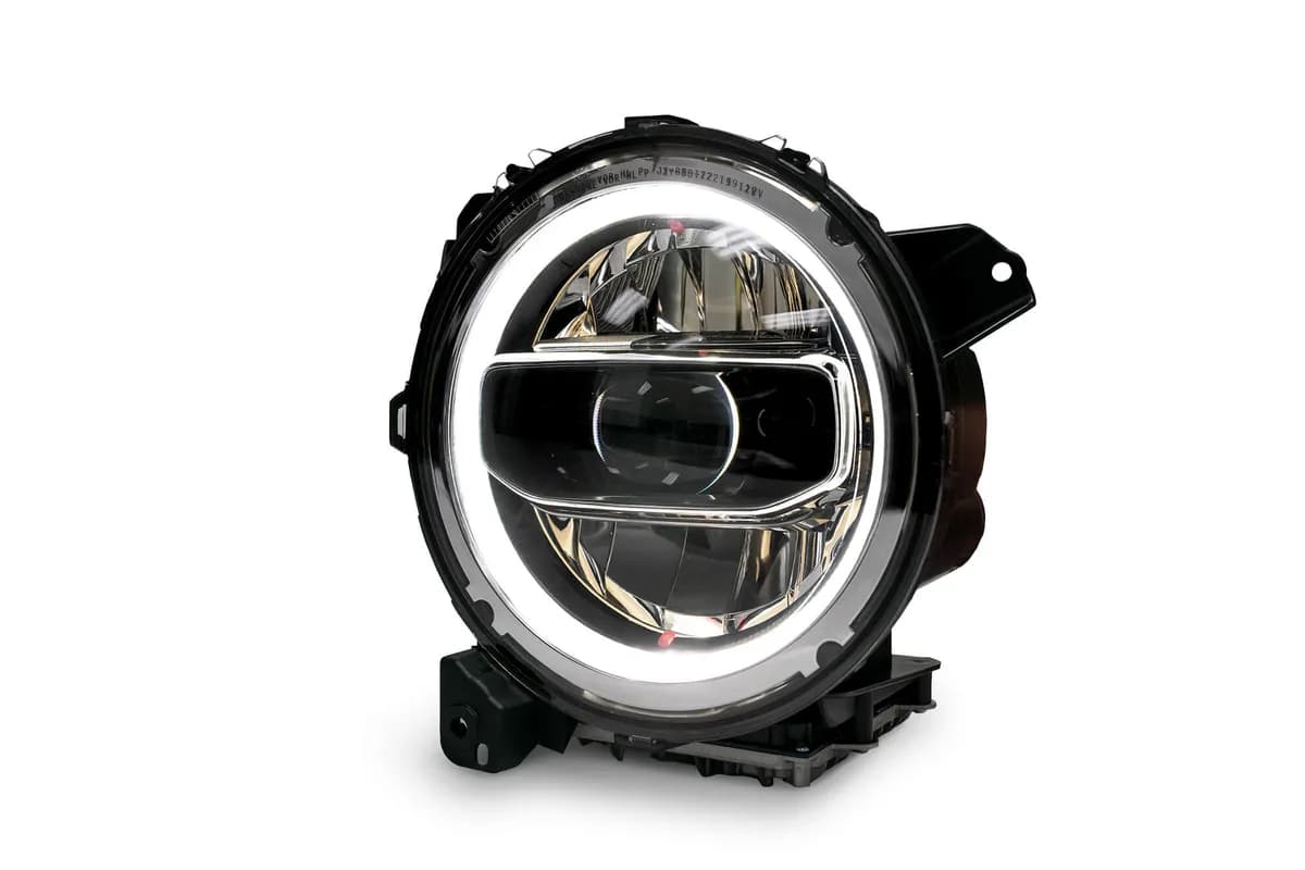 2018-2026 Jeep Wrangler JL & Gladiator JT LED Headlights | Chrome