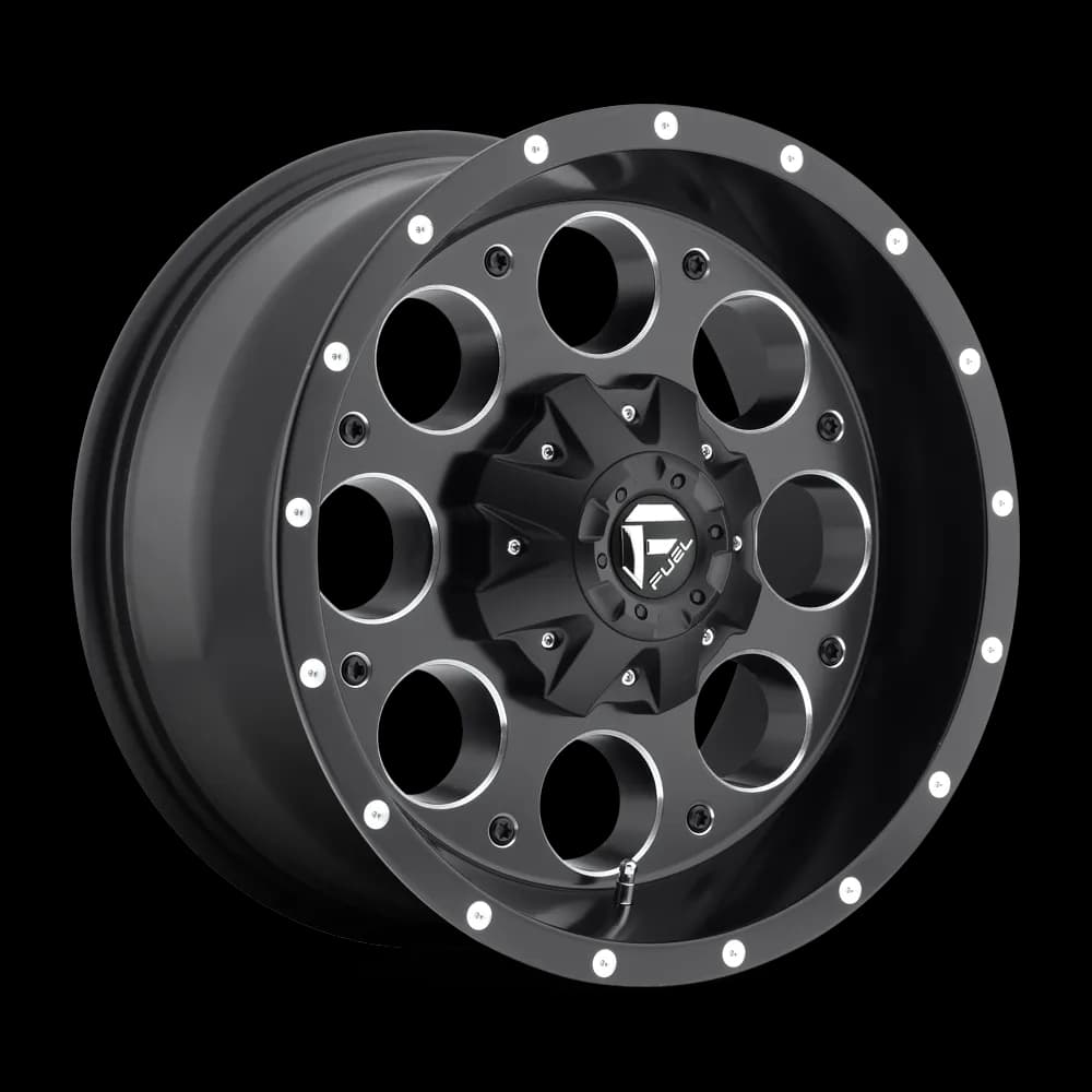 Revolver 17x9 6x135.006x139.70 Matte Black Milled 1 mm