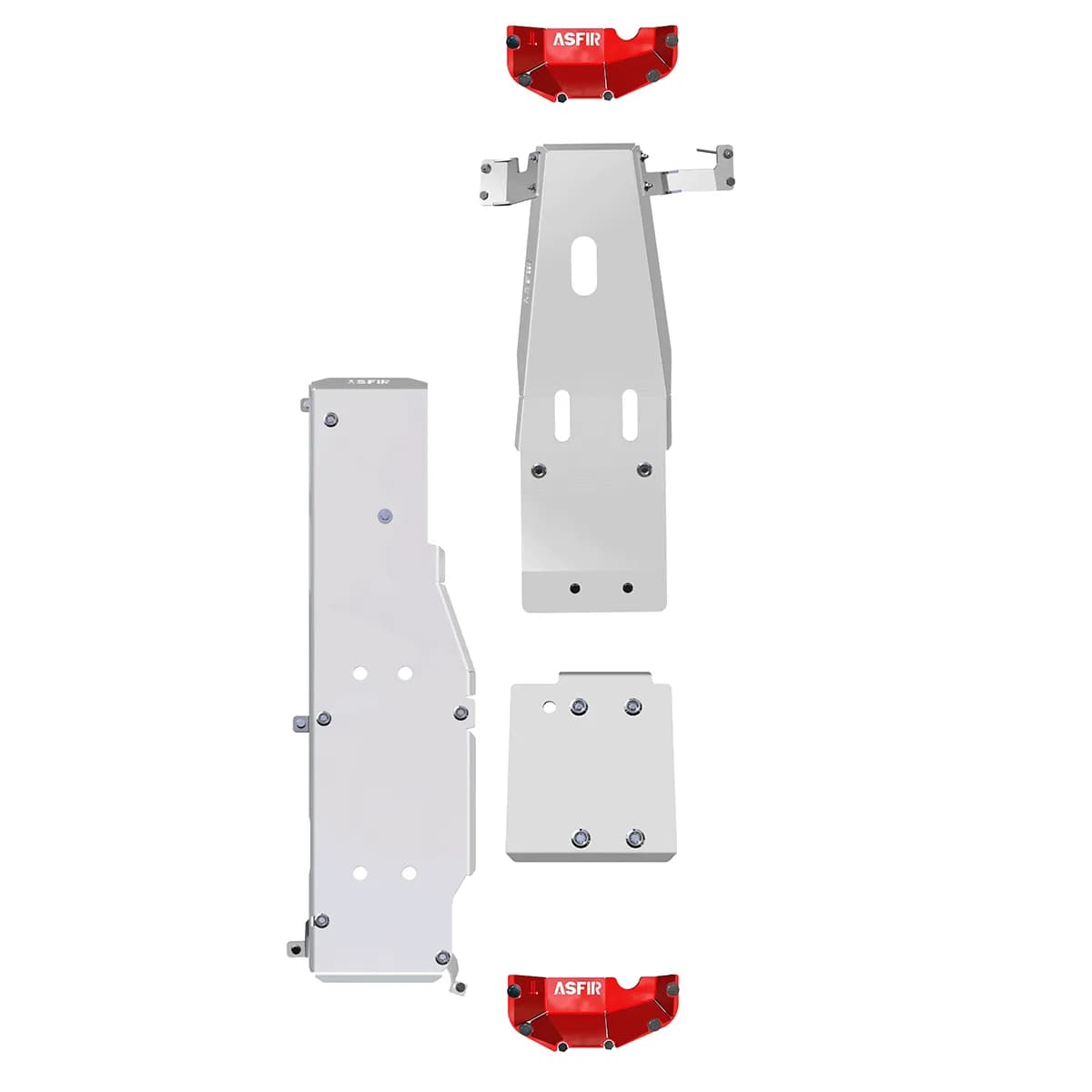 Jeep Wrangler JL Full Skid Plate Kit (5 Pcs) | SWB | 3.6L | 2018-2020
