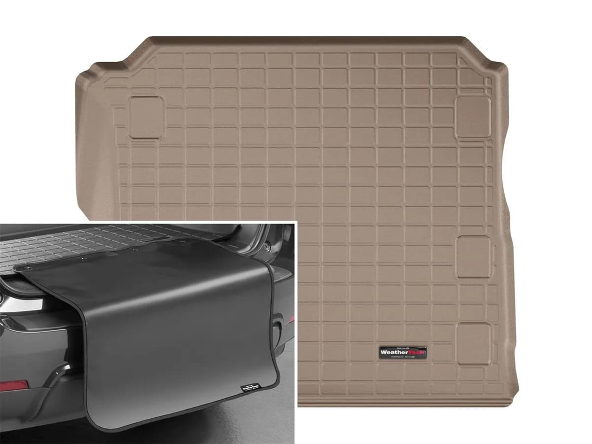 2018 + Jeep Wrangler Unlimited JL Cargo With Bumper Protector - Tan