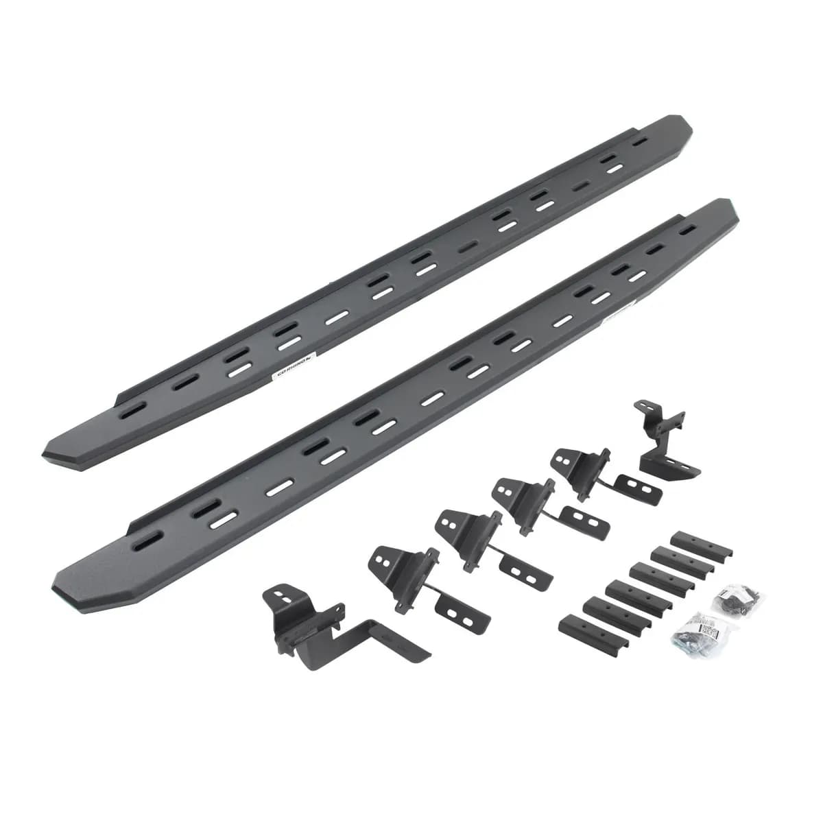 Go Rhino 69650568SPC - RB30 Slim Line Running Boards with Mounting Bracket Kit - Textured Black