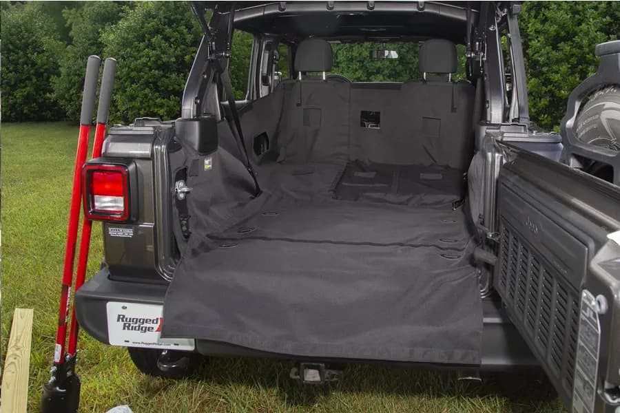 C3 Cargo Cover; 1819 Jeep Wrangler Unlimited Jlu 4 Door