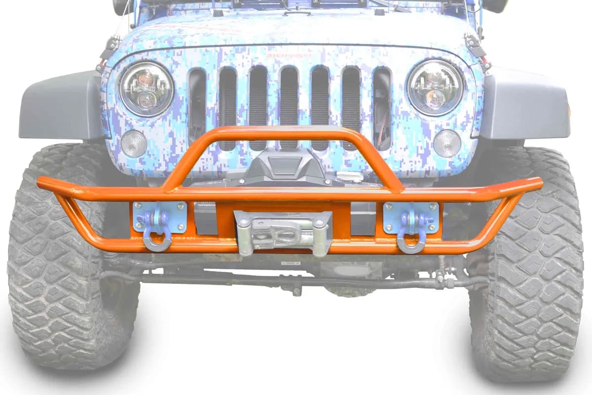 Bumpers 2007-2018 Bumper, Front, Tube Fluorescent Orange