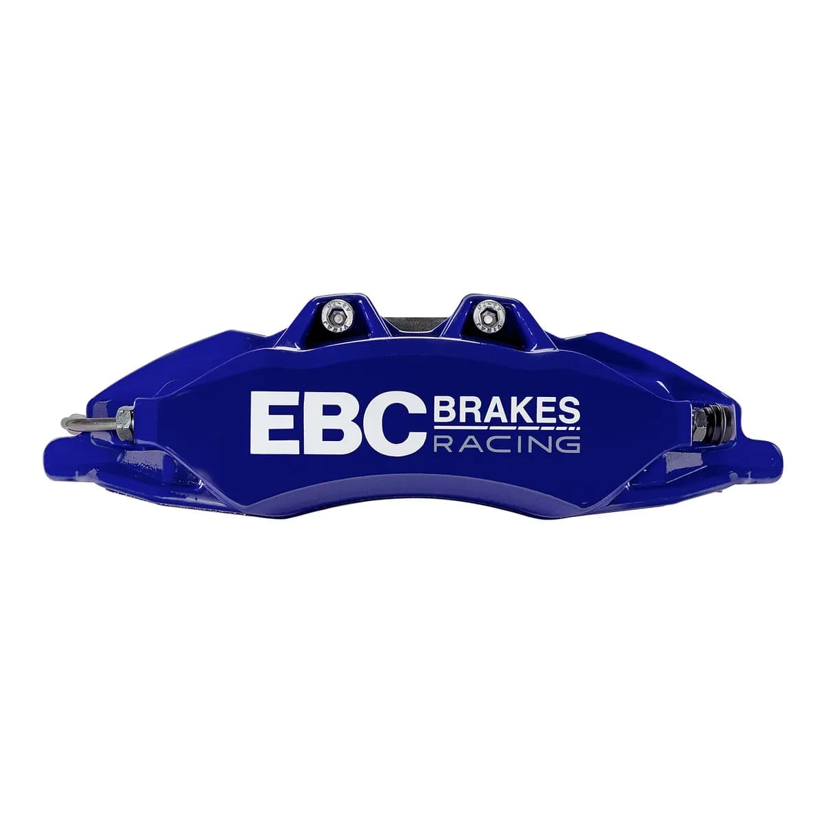 Apollo-6 Brake Caliper; Blue Caliper; Front Left Trailing Axle Position; 380/330mm Disc Dia.; 32mm Disc Thickness; Aluminum 2-Piece Bolted Body; DP006 EBC Pad Shape;