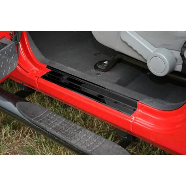 Rugged Ridge Door Entry Guard Set Black - JK 2DR