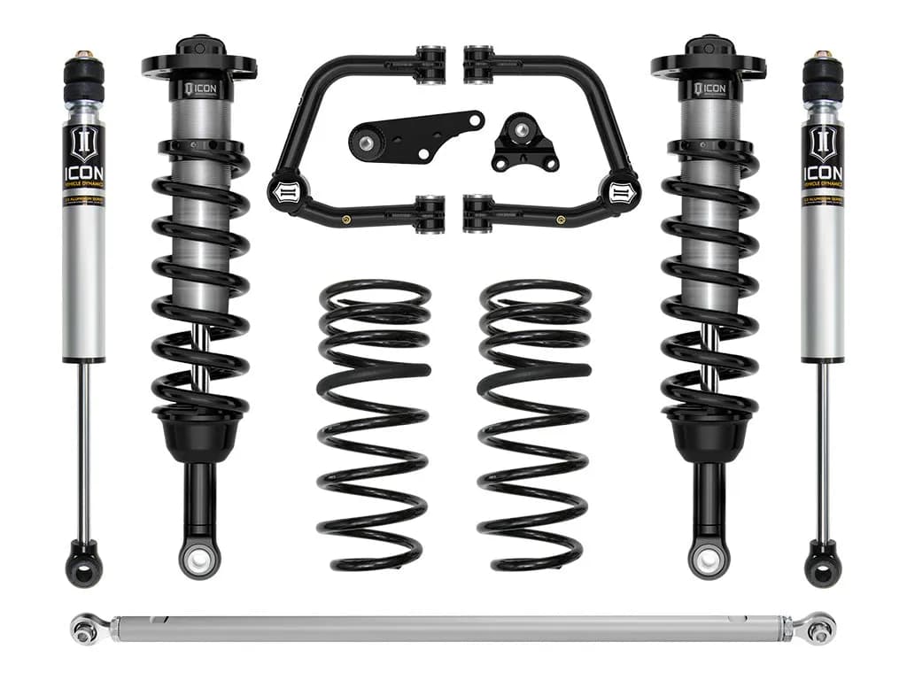 ICON 2025-2026 Toyota 4Runner 4WD, 1.25-3" Lift, Stage 3 Suspension System, Tubular