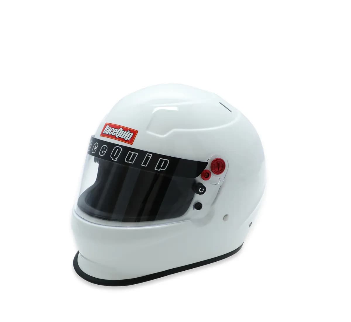 Pro25 Auto Racing Full Face Helmet Large White