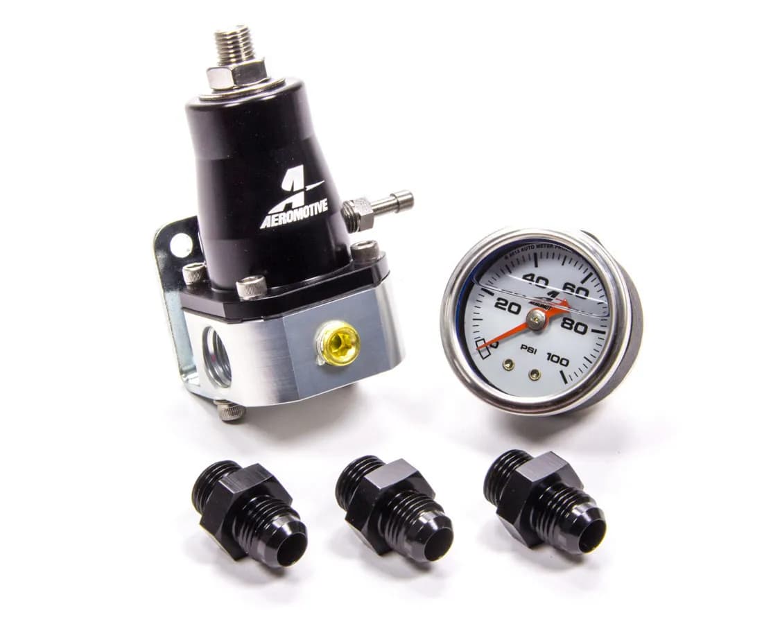 Compact EFI Fuel Pressure Regulator and Fitting Kit