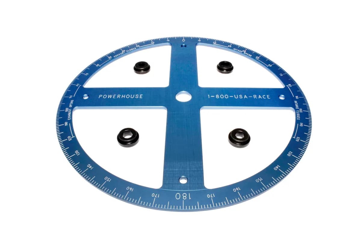 COMP Cams 4791-1 Professional 16 Diameter Machined Aluminum Camshaft Degree Wheel