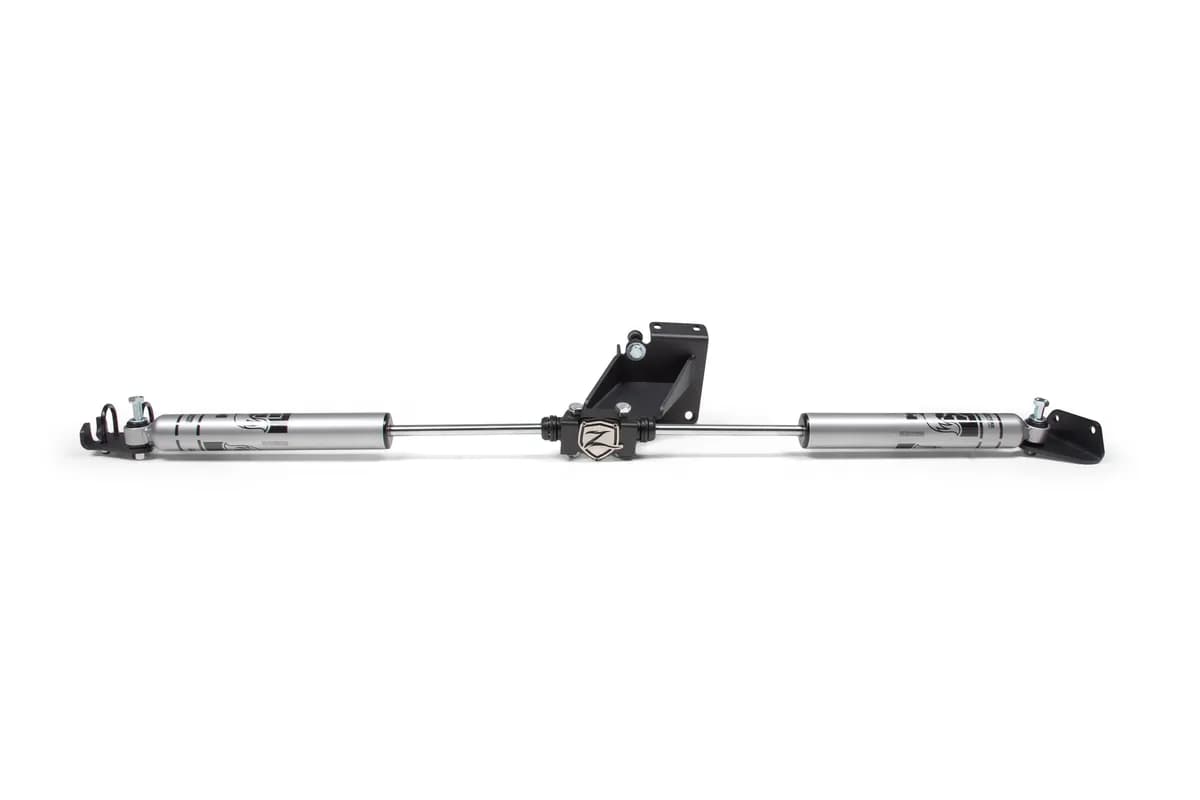 2014-2024 Ram 3500/2014-2022 Ram 2500 4WD Dual Steering Stabilizer Kit Fox 2.0 Adv Series Zone Offroad