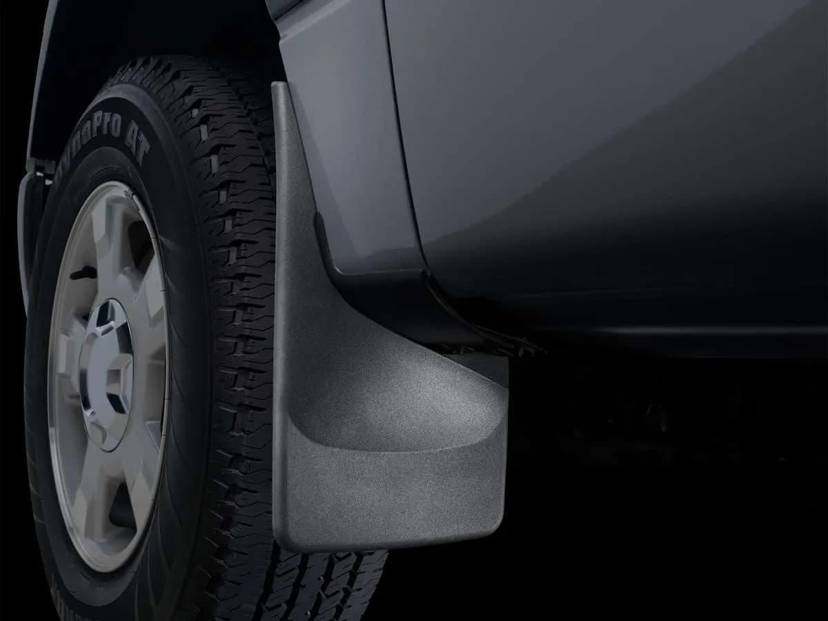 Black No Drill MudFlaps GMC Sierra/Sierra Denali 2014 + Fits 1500 models