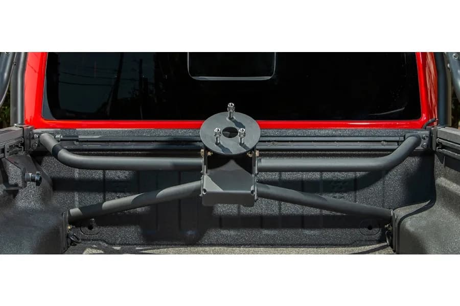 Rugged Ridge Bed-Mounted Spare Tire Carrier - JT