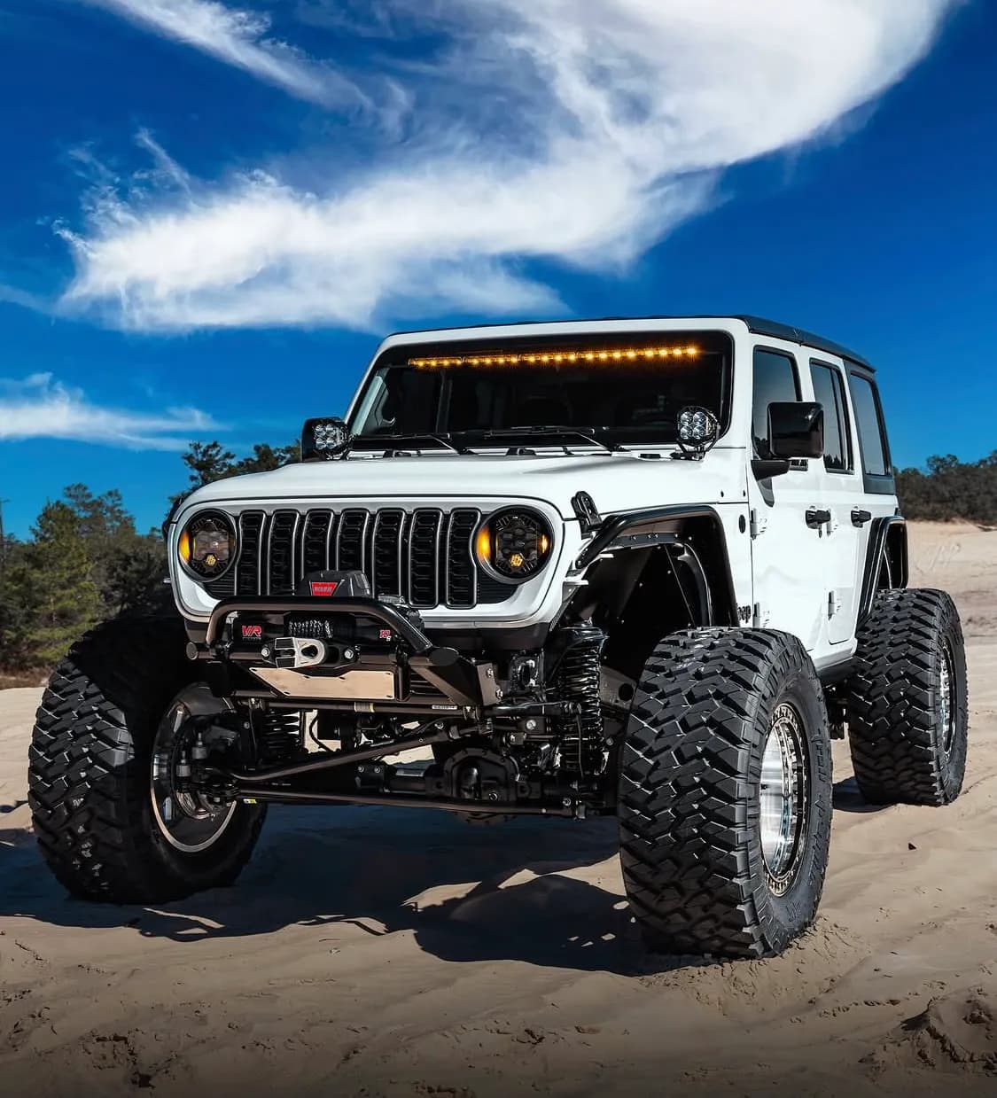 EVO Manufacturing 4.5 Enforcer PLUS Stage 3 Lift Kit w/ King 2.0 Shocks - JL 4Dr