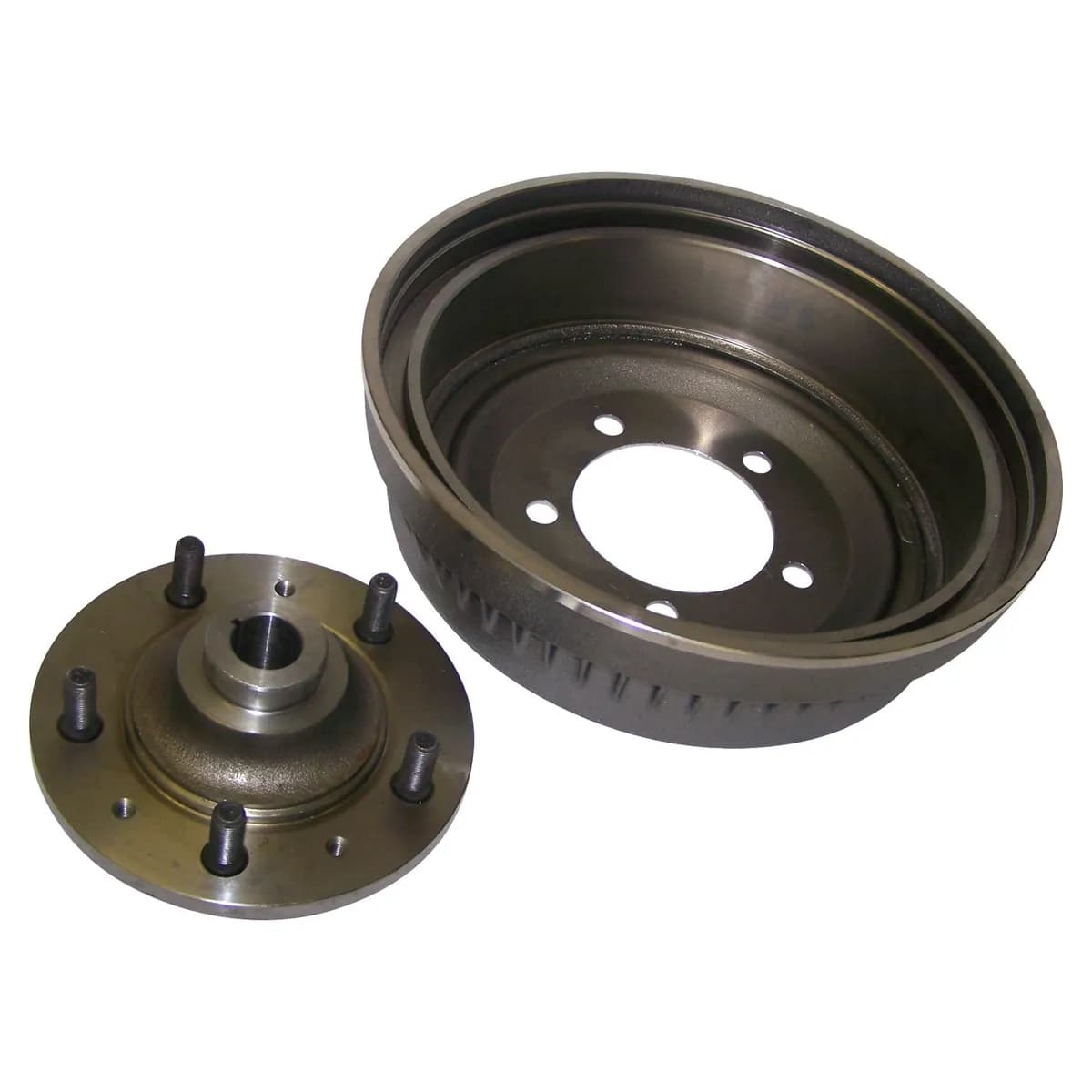 Hub And Drum Assembly; Rear; w/11 in. Brakes; Incl. Hub w/Wheel Studs/Drum;