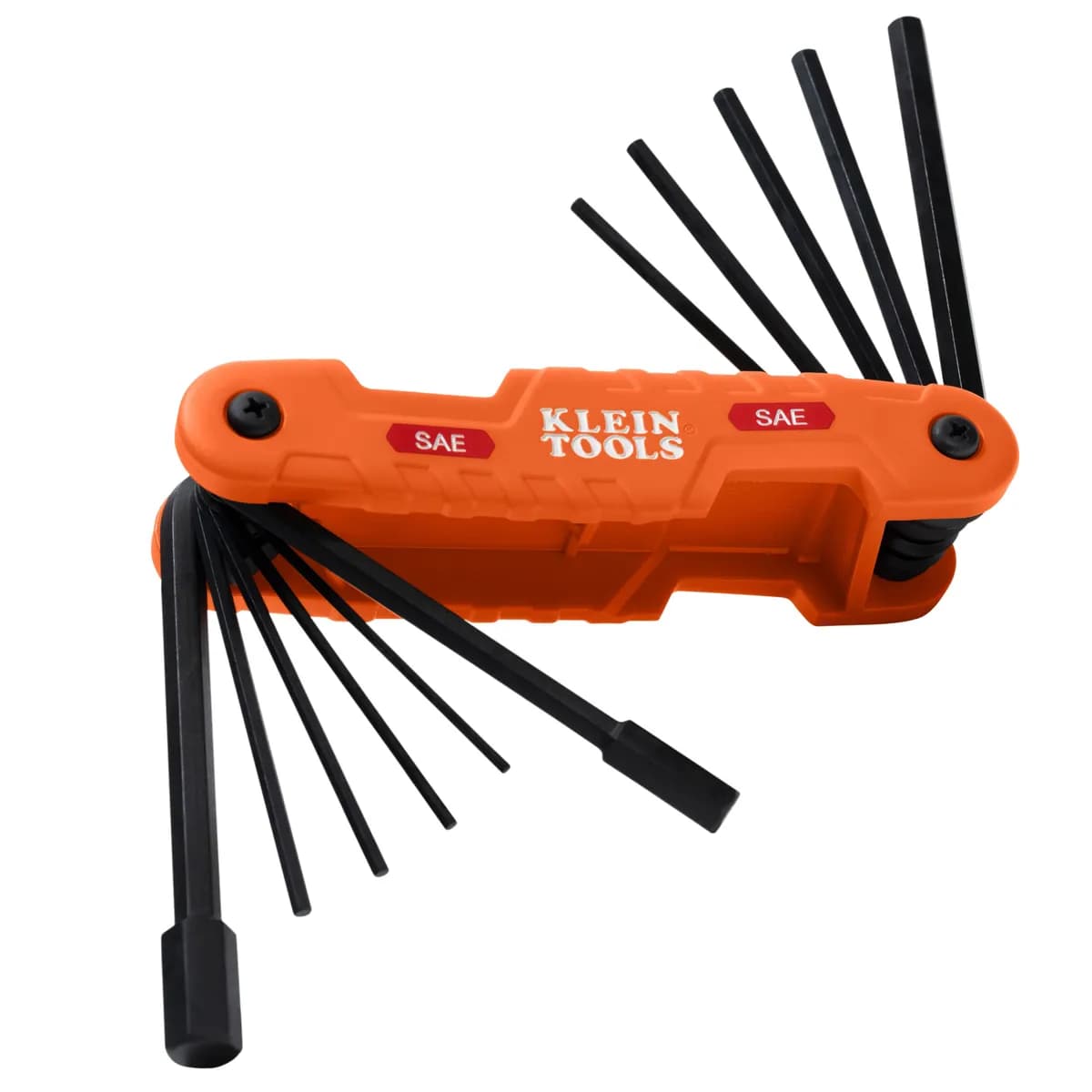Pro Folding Hex Key Set 11key SAE Sizes