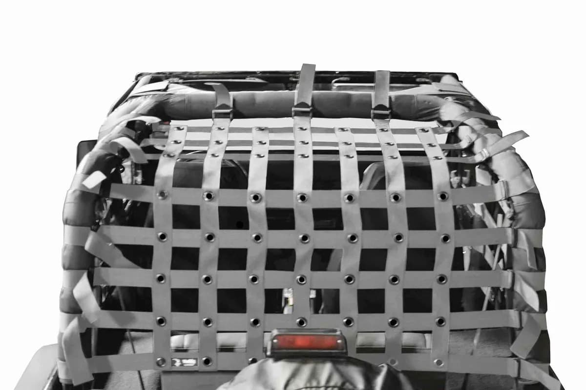 Tops and Covers 1987-1995 Cargo Nets Gray