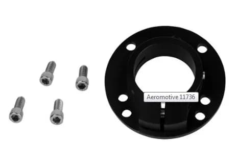 Aeromotive Spur Gear Mounting Adapter, 3 or 4 Bolt Flange