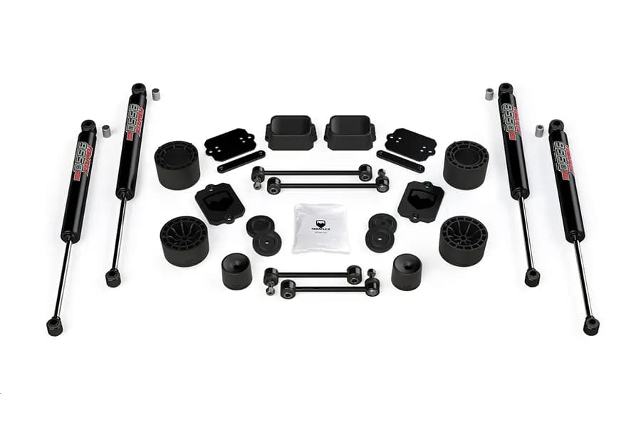 Teraflex 2.5in Performance Spacer Lift Kit w/ 9550 VSS Shocks - JL 4DR Sport/Sahara Only