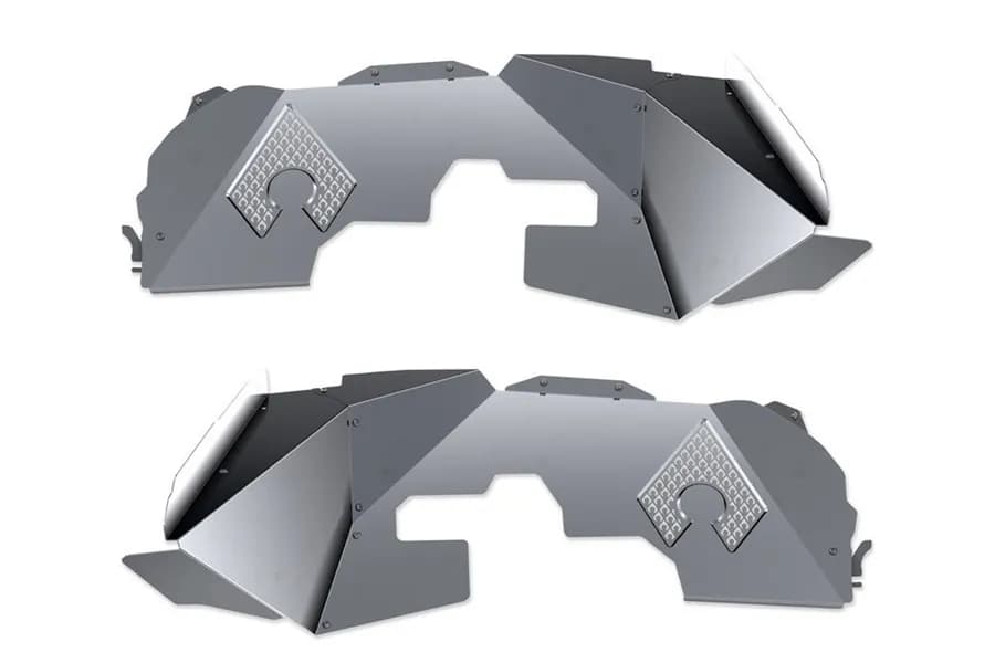 JL / JT Front Inner Fenders - All Engines - Falcon Shocks - Vented Artec Industries