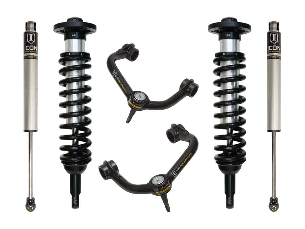 Pricing Only 09-13 Ford F150 2WD 0-2.63inch Stage 2 Suspension System w Tubular Ucaorder Components 91600 1 98500dj 1 96518 2
