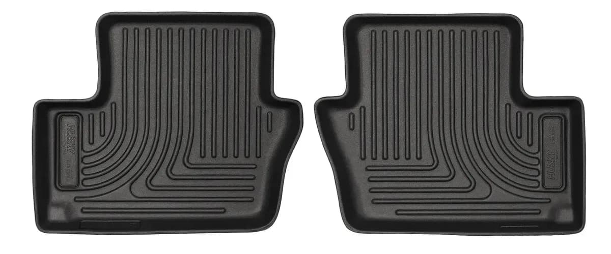 2nd Seat Floor Liner Black Second Row 2007-2012 Dodge Caliber 2007-2016 Jeep Compass 2007-2016 Jeep Patriot
