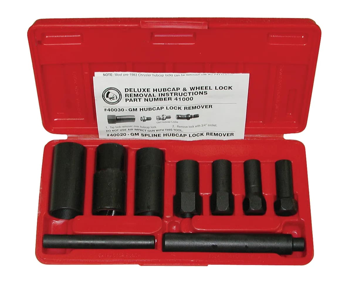 SPC 41000 - Wheel Lock Removal Kit