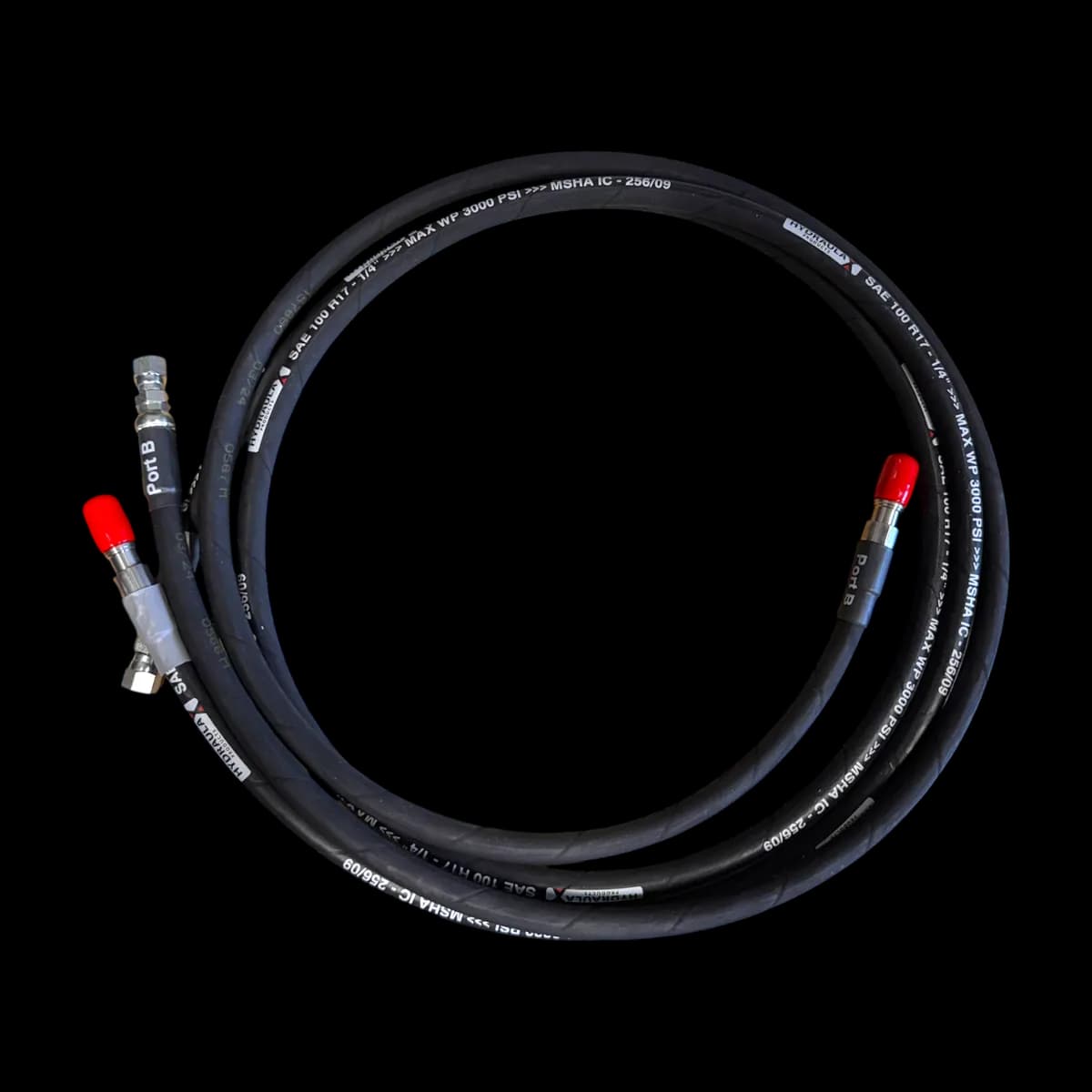 Apex Performance Through Shaft Ram Hose Kit - JL/JT