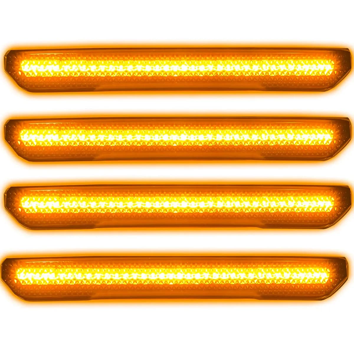 GMC 20-25 Sierra HD 2500/3500 (4th Gen) Fender Lenses (4-Piece Set) Ultra Bright LED Lights - Multiple Options