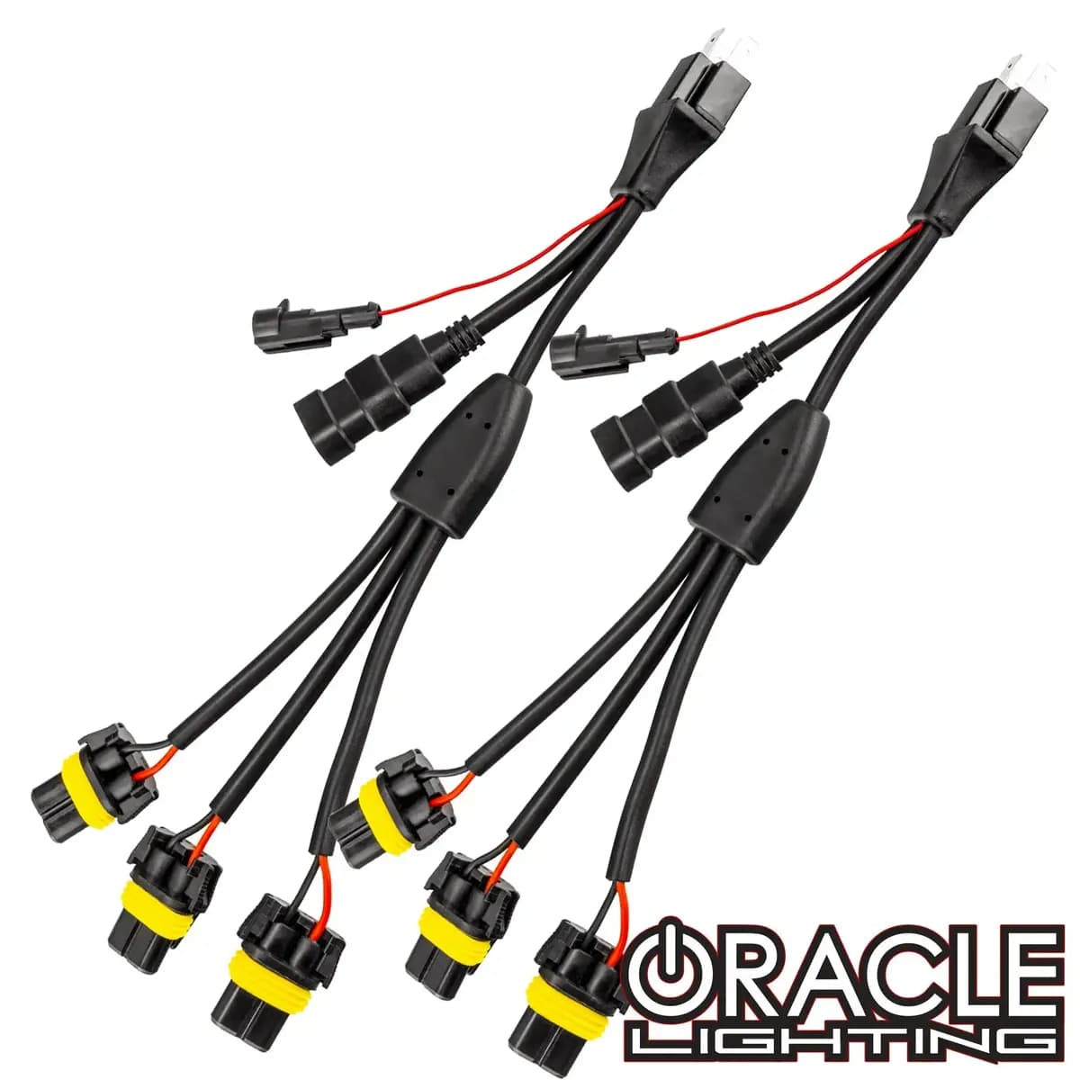 5831-504 - ORACLE Vector H4 Headlight Wiring Harness (Pair- Euro Export Model)