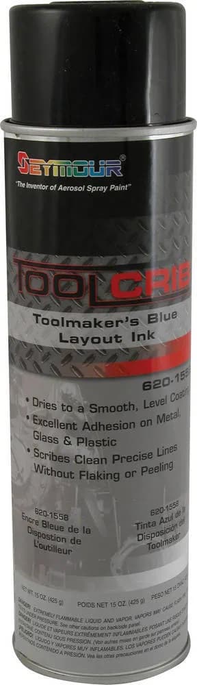 Seymour 620-1558 Tool Crib Blue Layout Ink 15 oz 620-1558